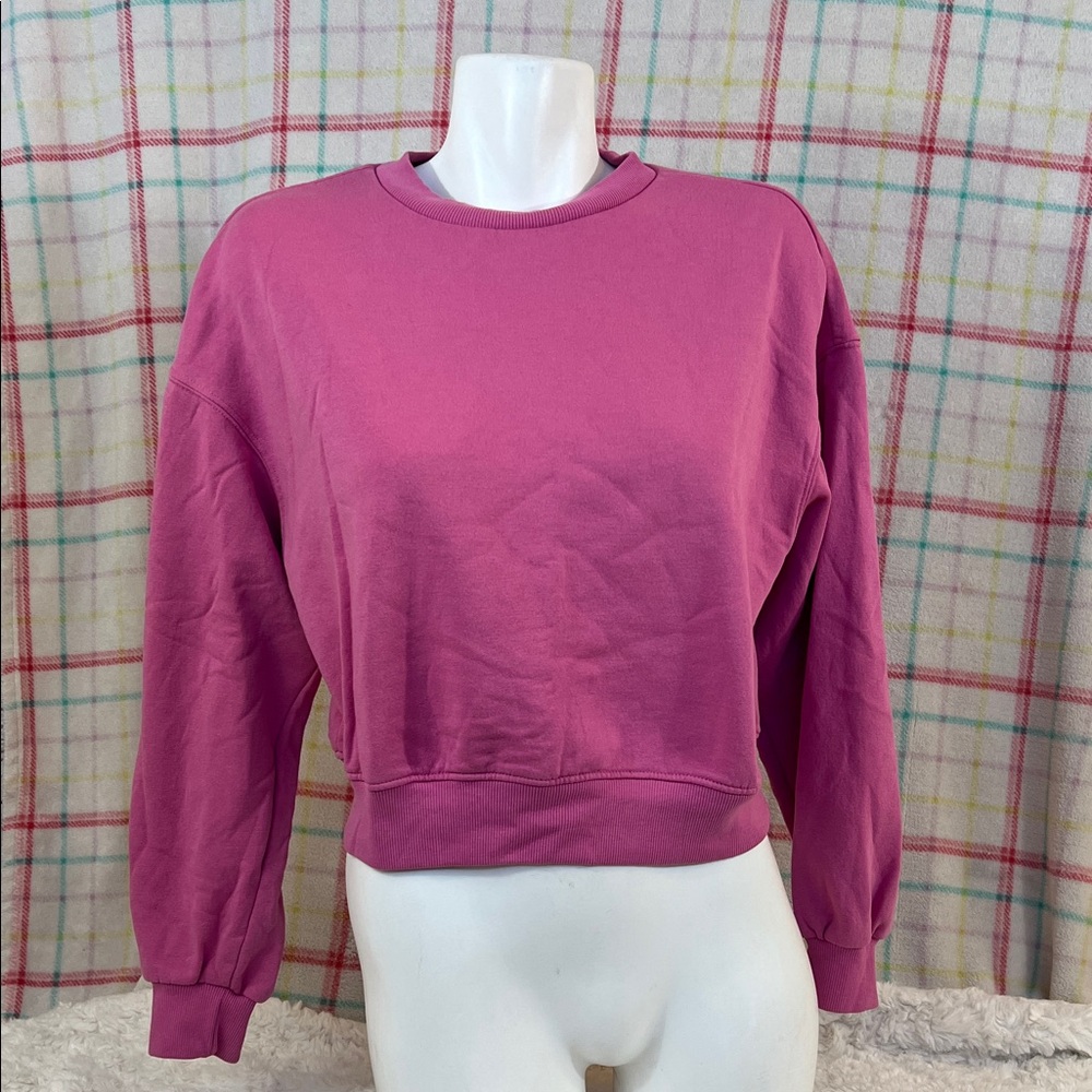 Divided Pink Crew Neck Sweater